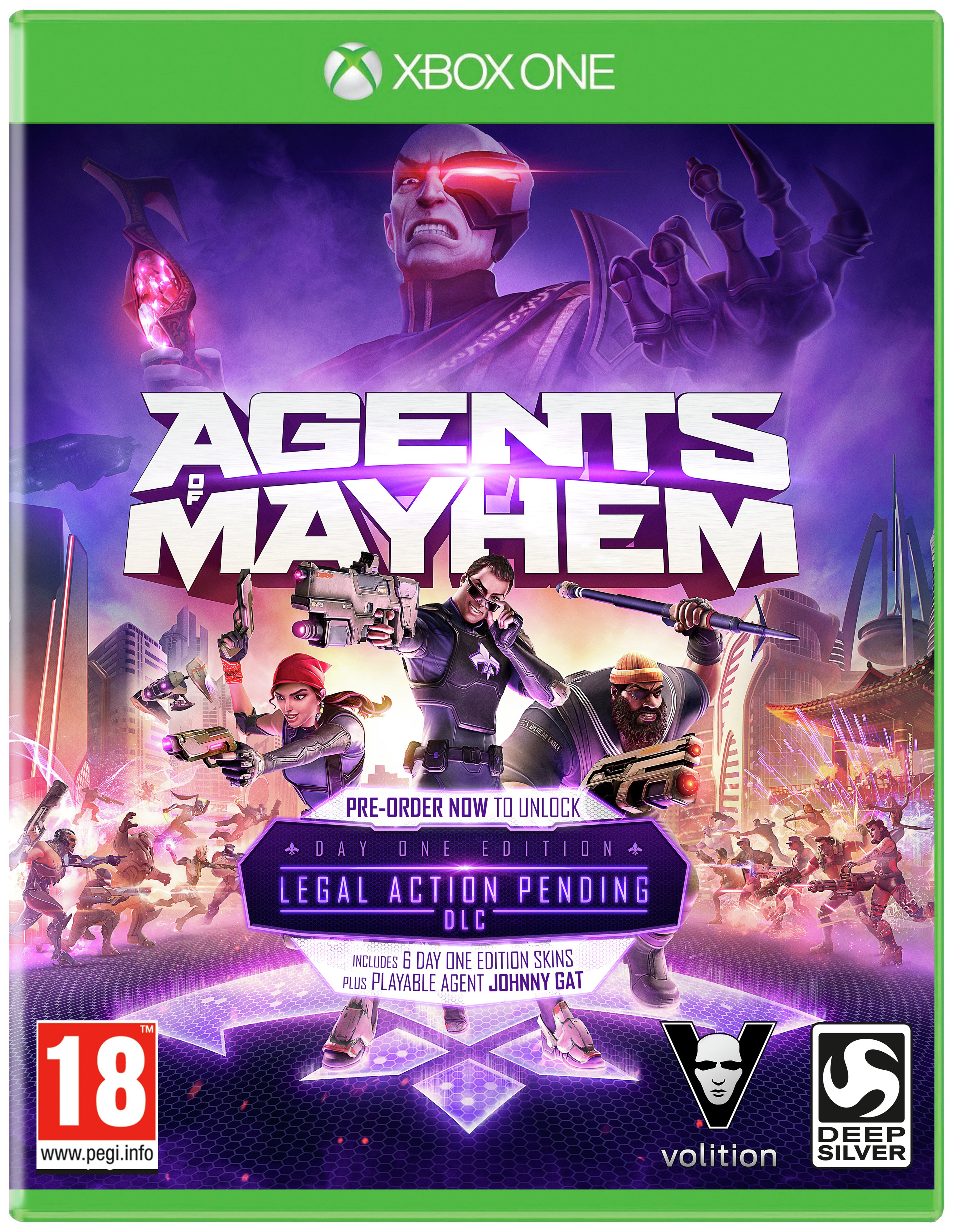 Agents of Mayhem Xbox One Game