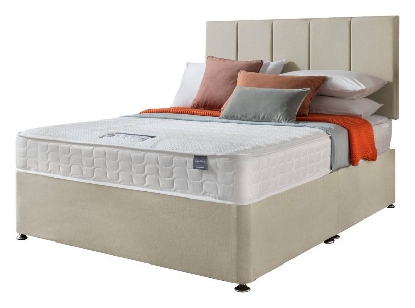 Silentnight Hatfield Memory Foam Small Double Divan Bed-Sand Review