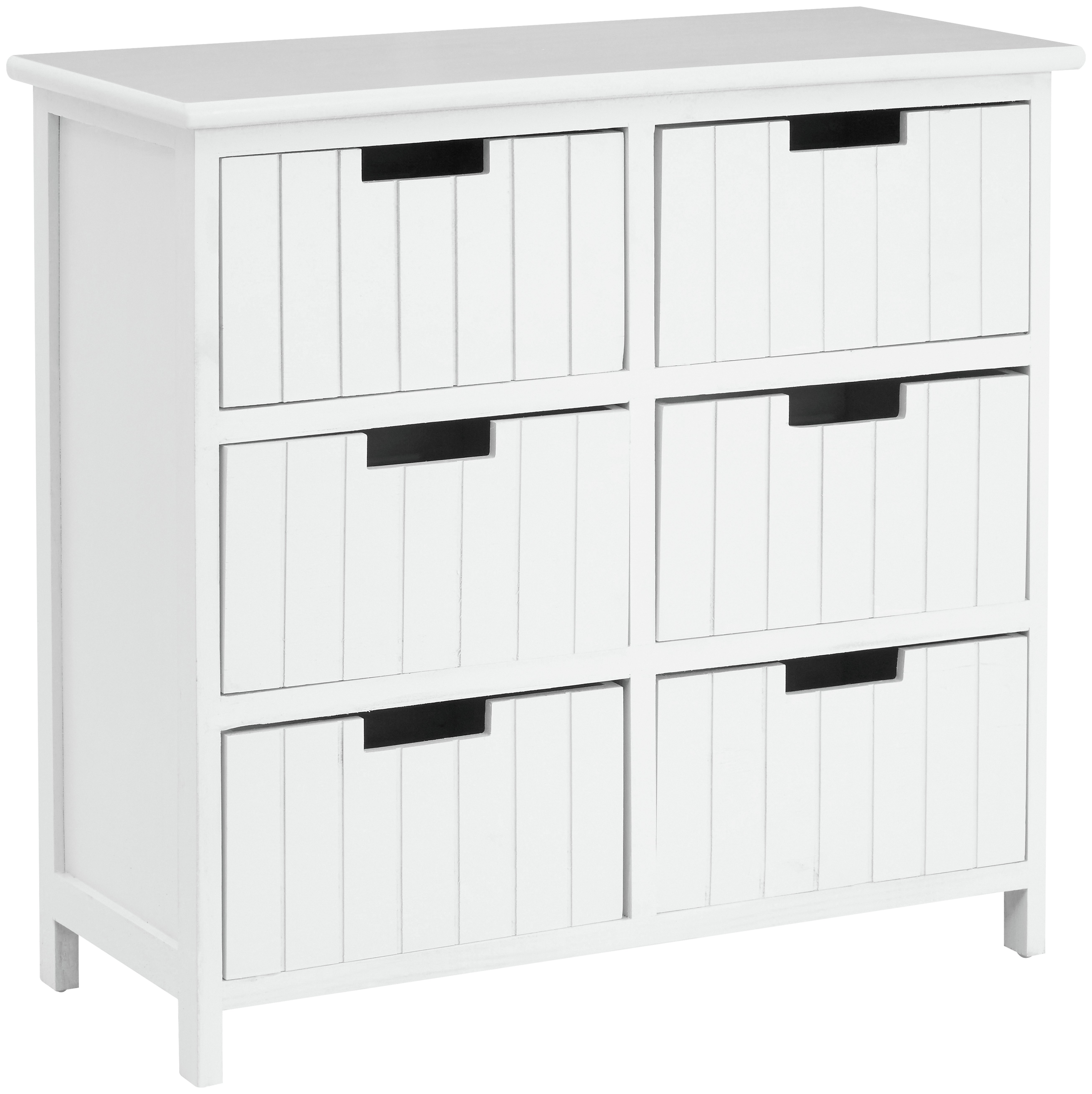 Premier Housewares New England Chest of Drawers - White