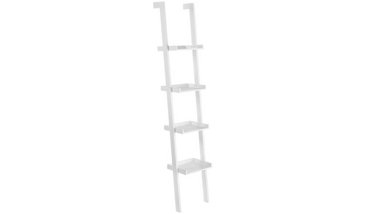 Buy Habitat Jessie 4 Shelf Narrow Leaning Bookshelf White