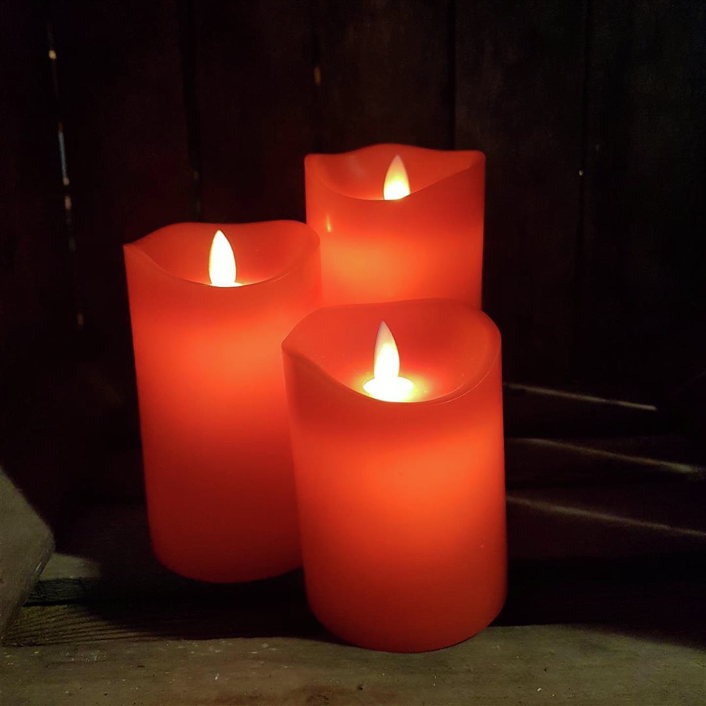 Set of 3 Dancing Flame Candles Reviews