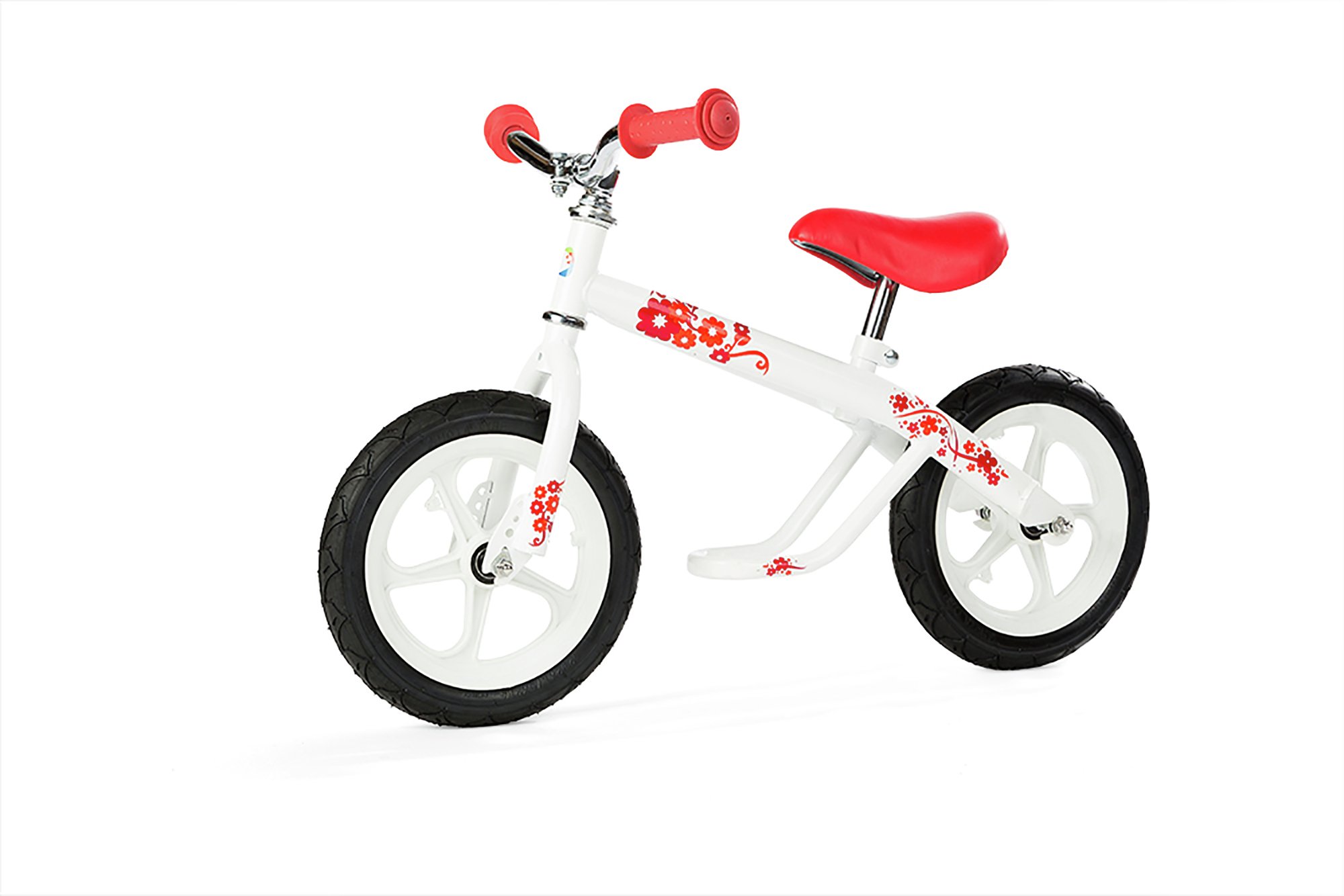 Jack And Josie White Retrostyle Balance Bike