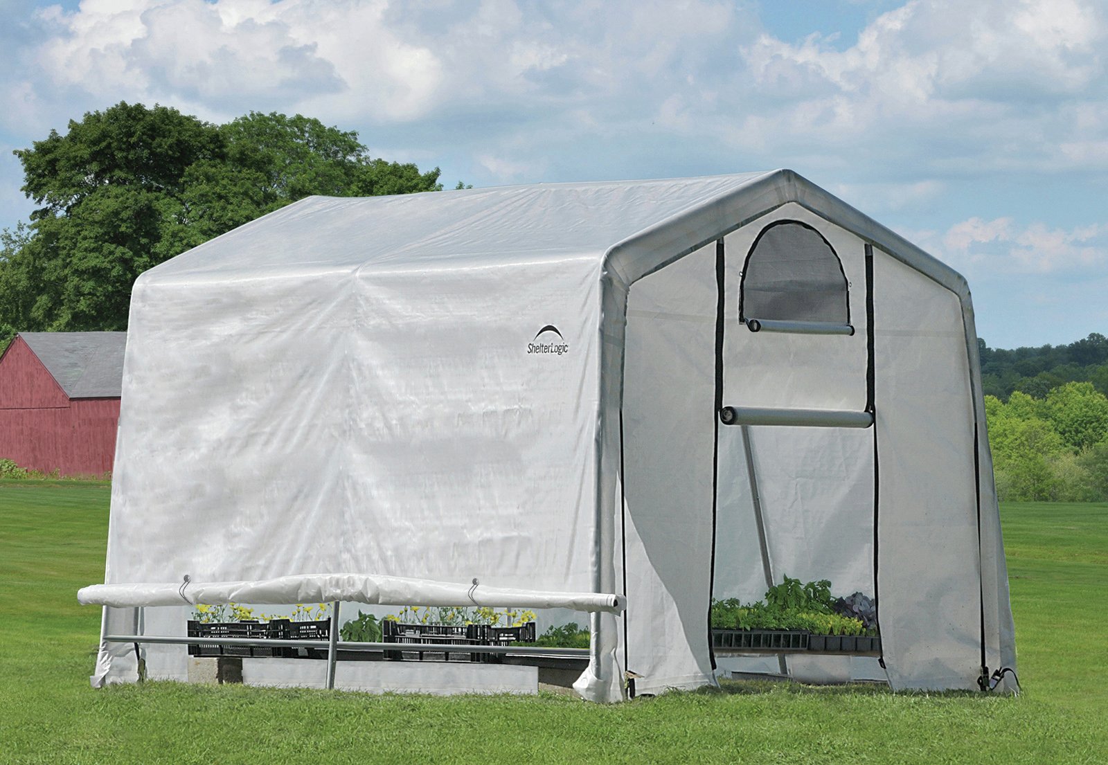 Shelter Logic Peak Style Greenhouse - 10 x 10ft