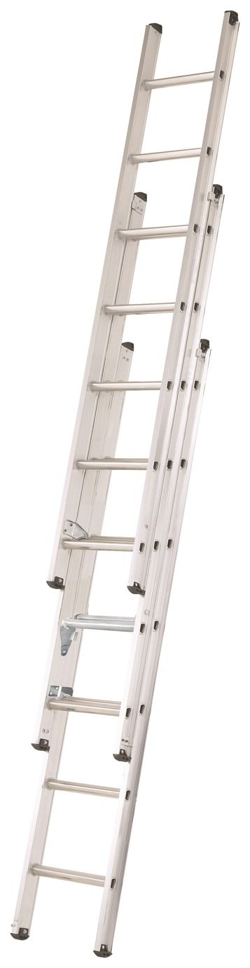 Abru 2 Metre Triple Extension Ladder 5.35m Reach Height*