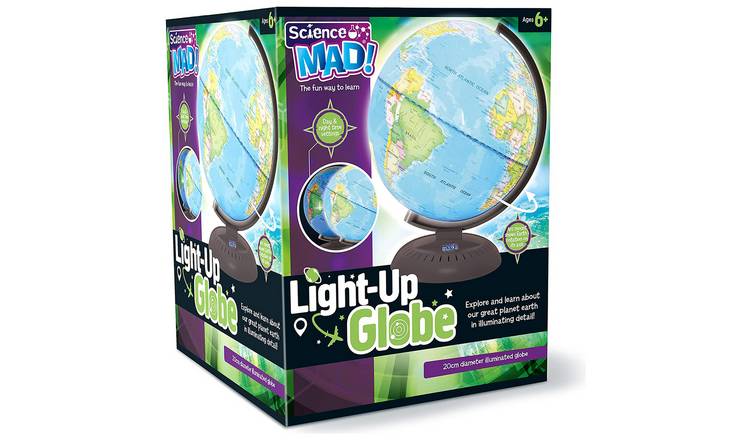 20cm Illuminated Night Globe