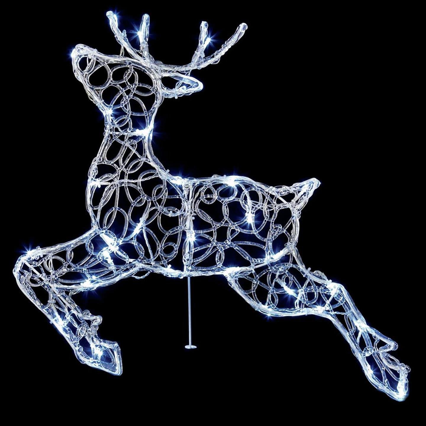 Premier Decorations Prancing Reindeer LED Light.