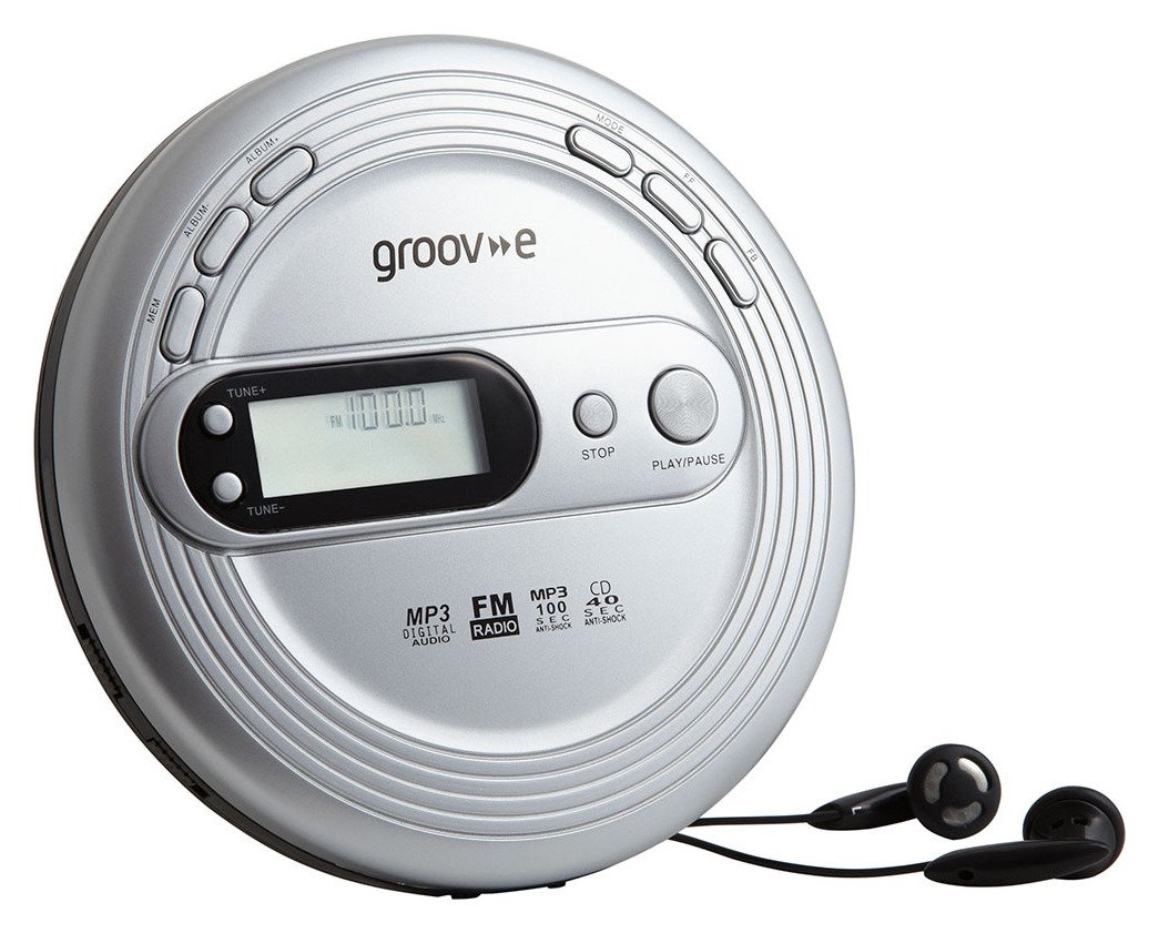 Groove GVPS210/SR Retro Personal CD Player Reviews