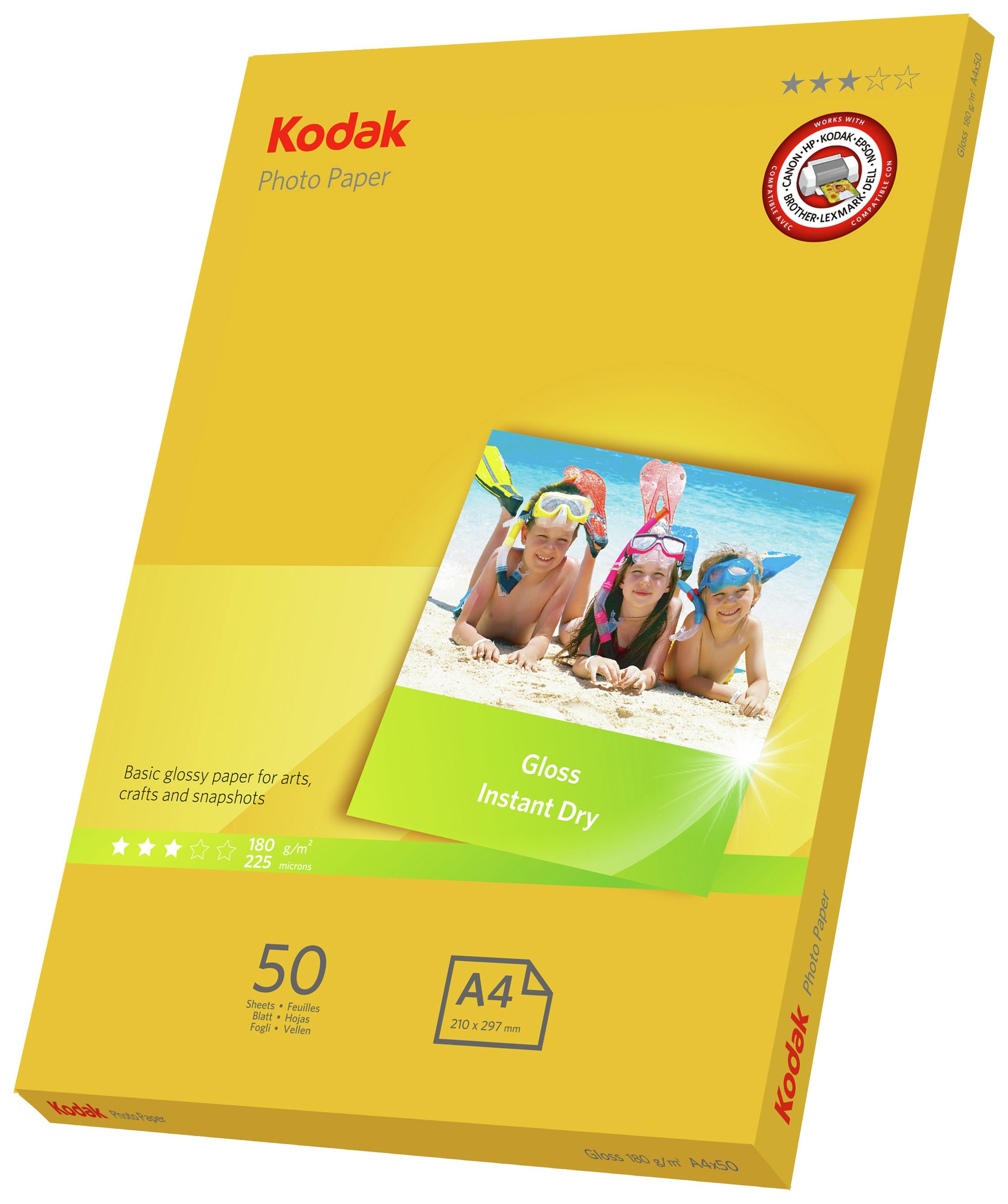 Kodak Photo Glossy A4 180 Gsm Paper 50 Pack Review 5747