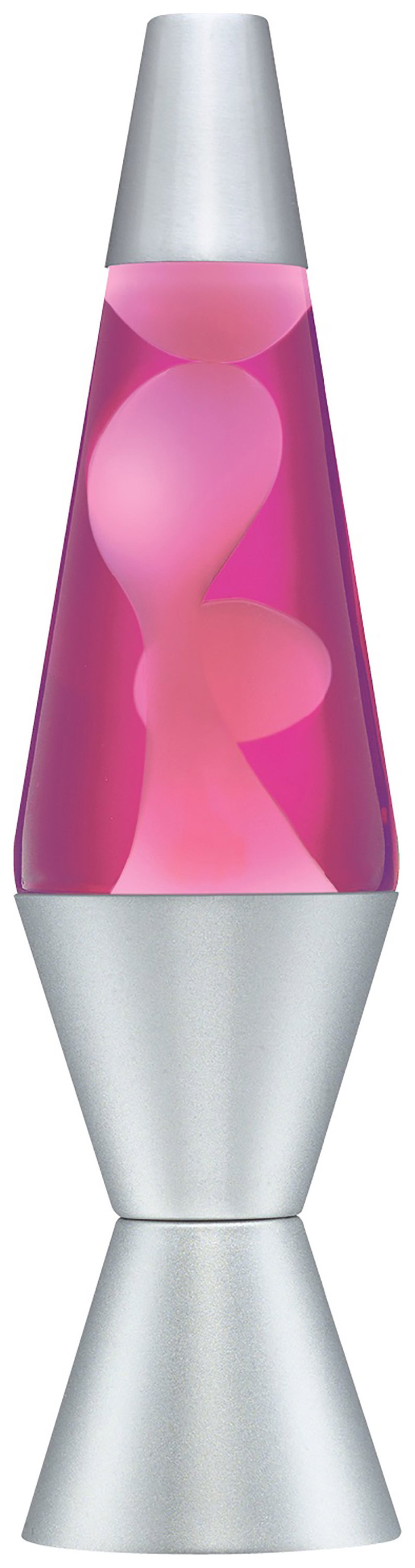 Lava Lite Classic Lava Lamp - Pink & White