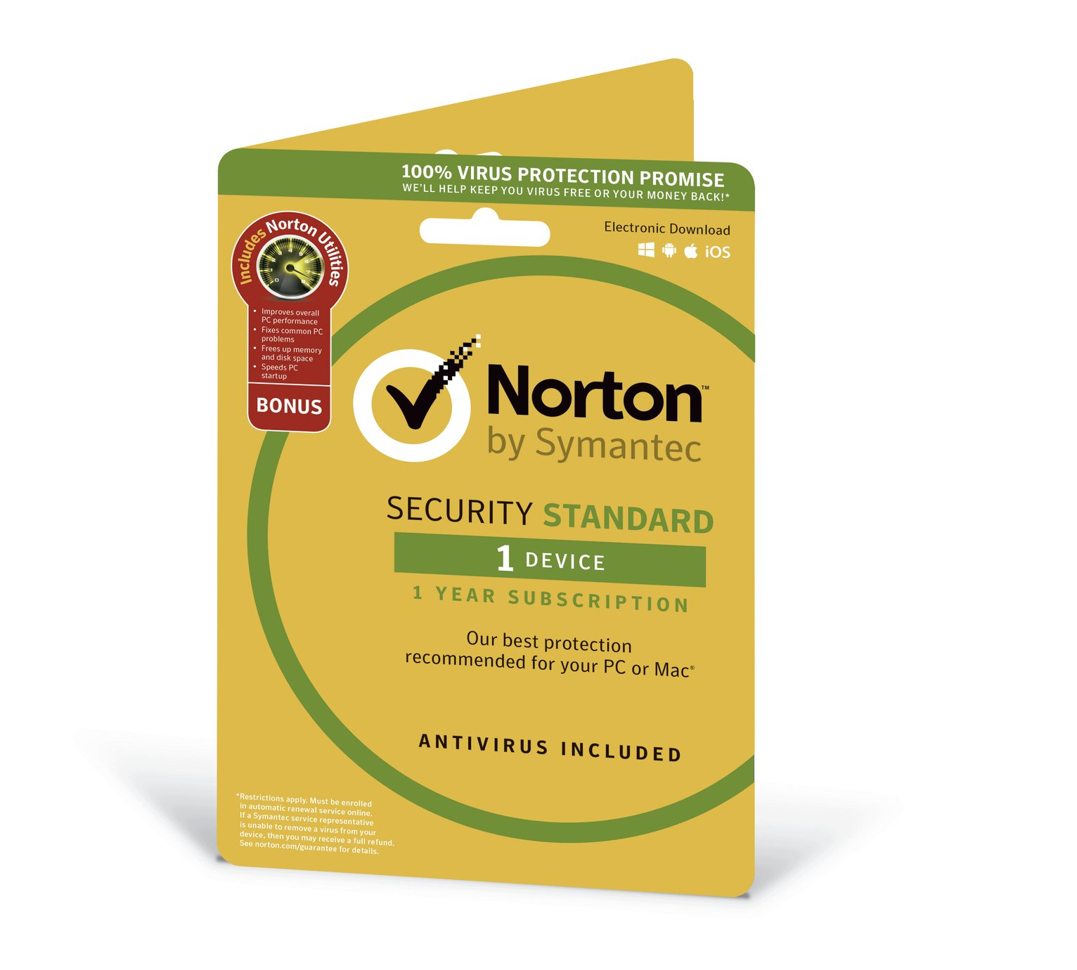 Norton Security Standard & Utilities 2019 - 1 User 1 Device