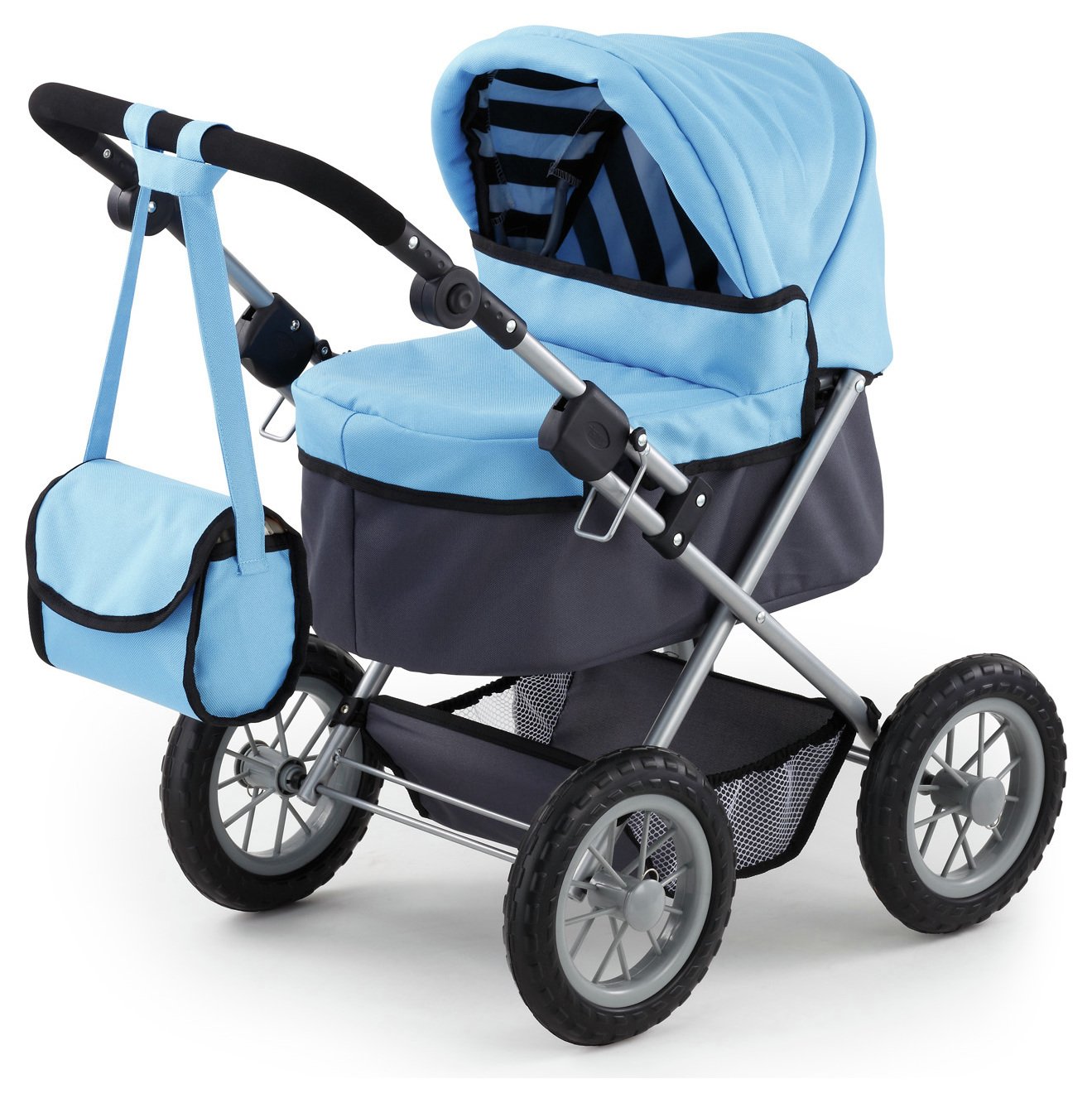 Bayer Dolls Pram Trendy - Blue