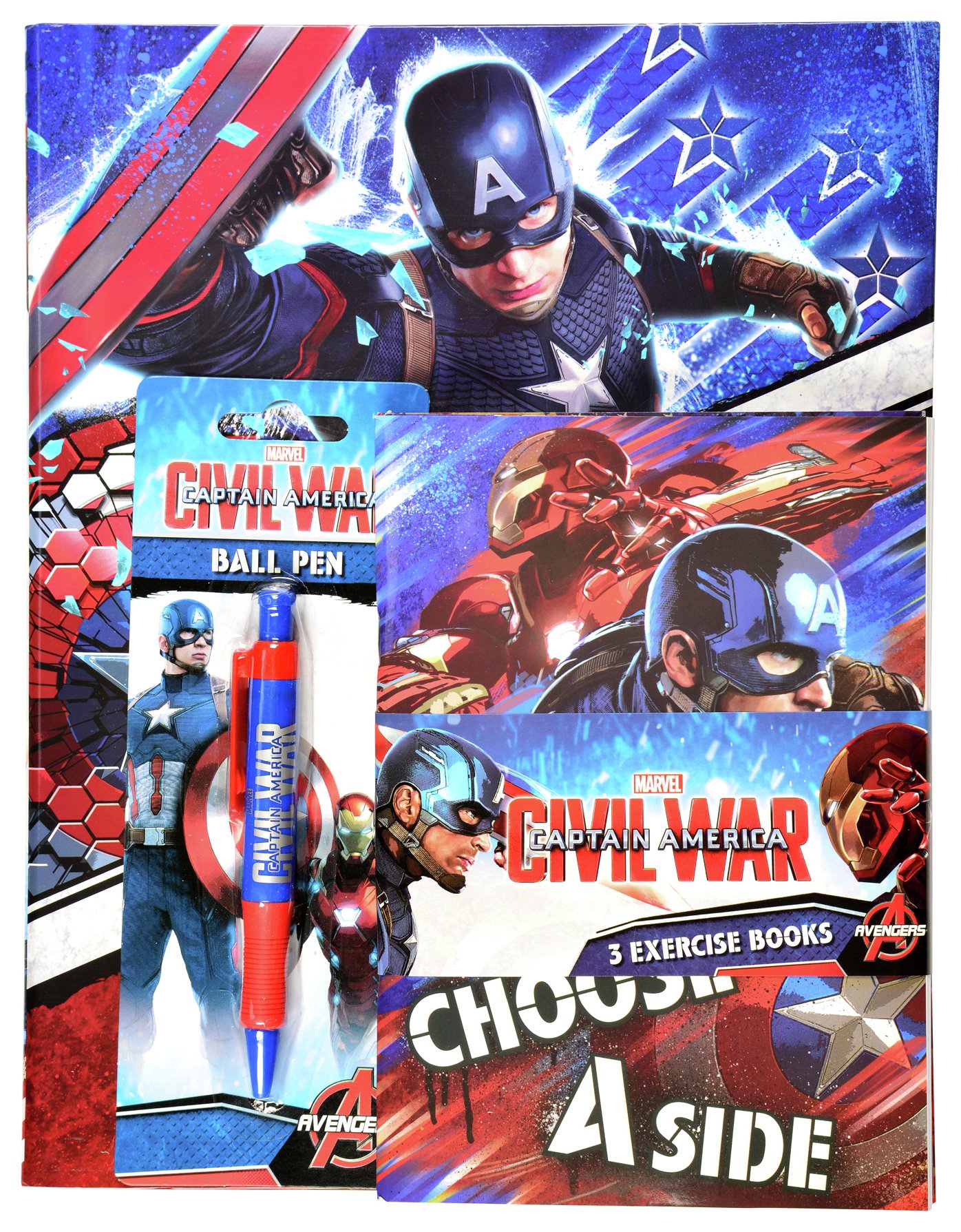 Marvel Captain America Ringbinder Pack