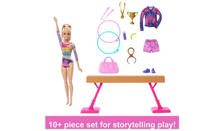 Barbie Careers Fashion, Pink Gymnastics Leotard with Accessories