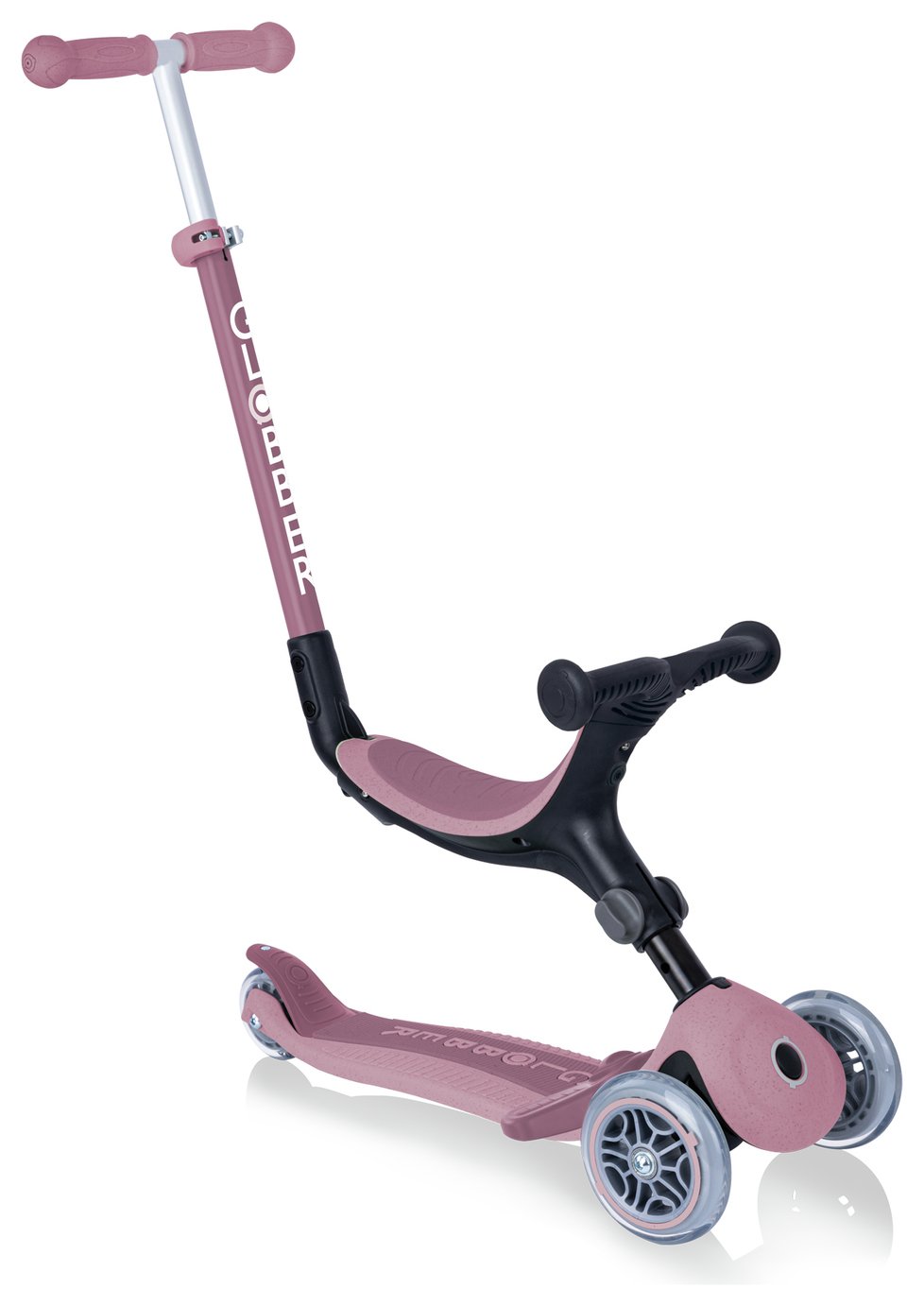 Globber Go Up Ecological Fold Scooter - Berry