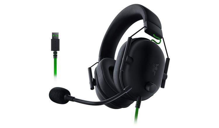 Buy Razer BlackShark V2 PC USB Headset Black Laptop and PC headsets Argos