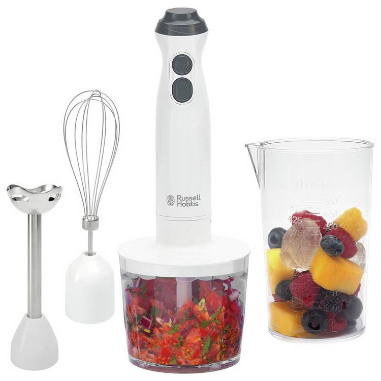 Russell Hobbs Go Create 3-in-1 Electric Hand Blender 27560 0