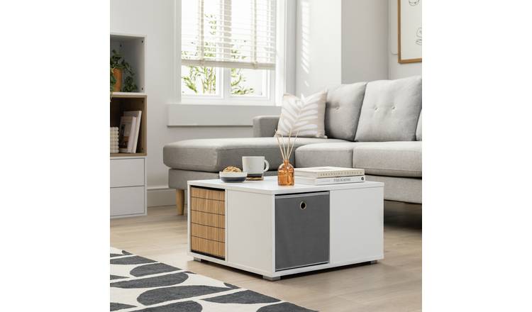 Argos Home Squares Coffee Table - White