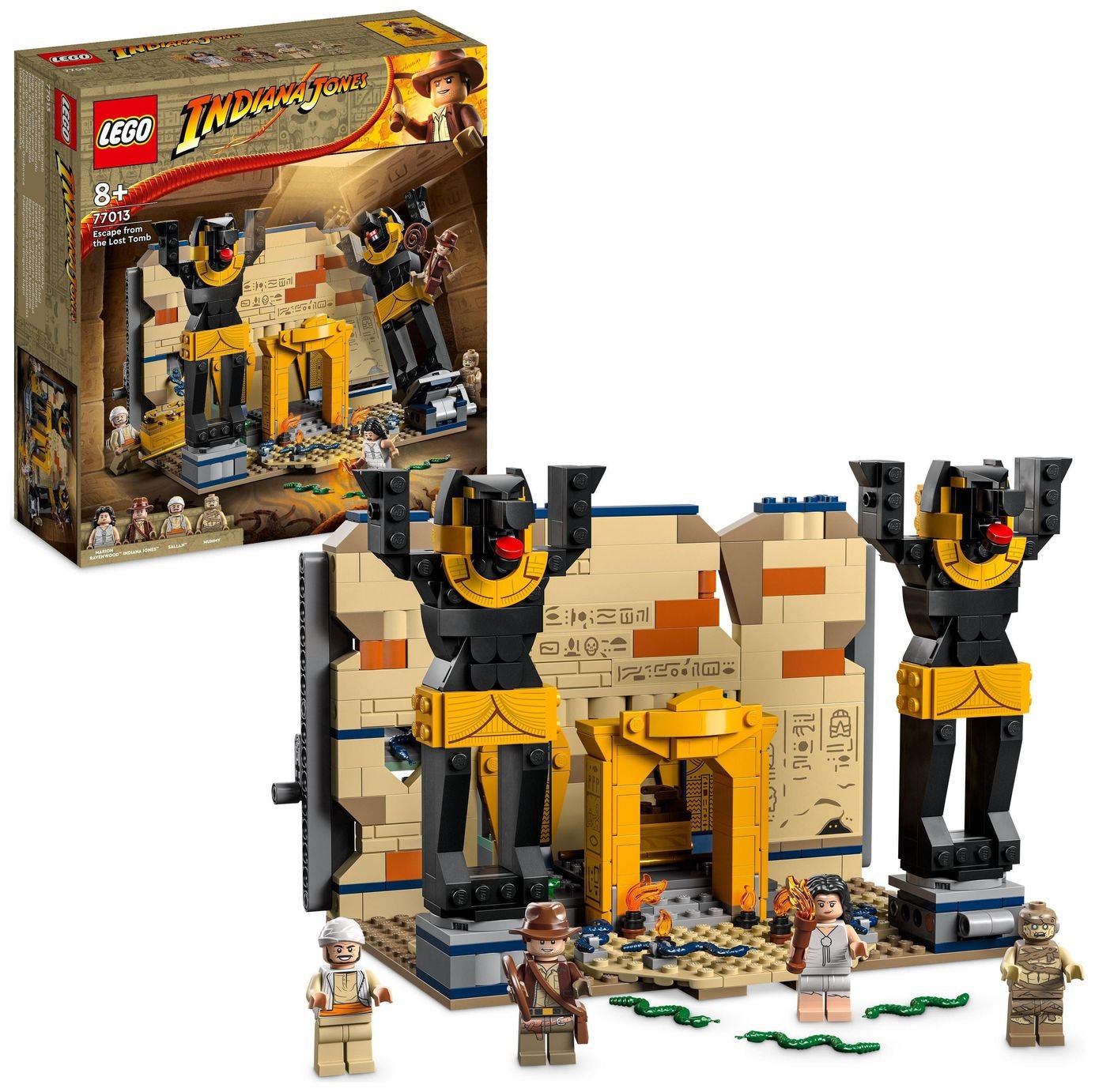 LEGO Indiana Jones Escape from the Lost Tomb Model Set 77013