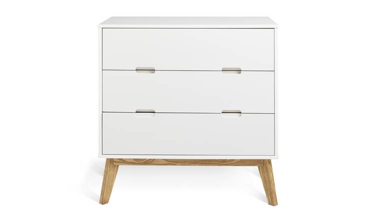 Habitat Pimlico 3 Drawer Chest - White