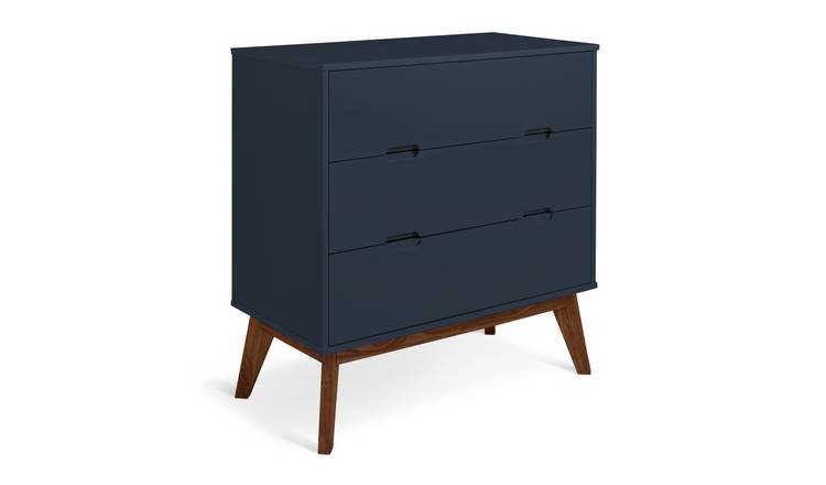 Habitat Pimlico 3 Drawer Chest - Blue