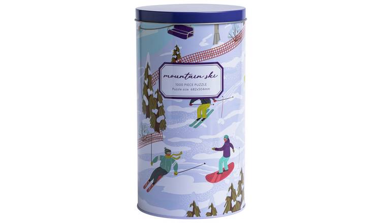 Argos Home Mountain Ski Jigsaw Puzzle