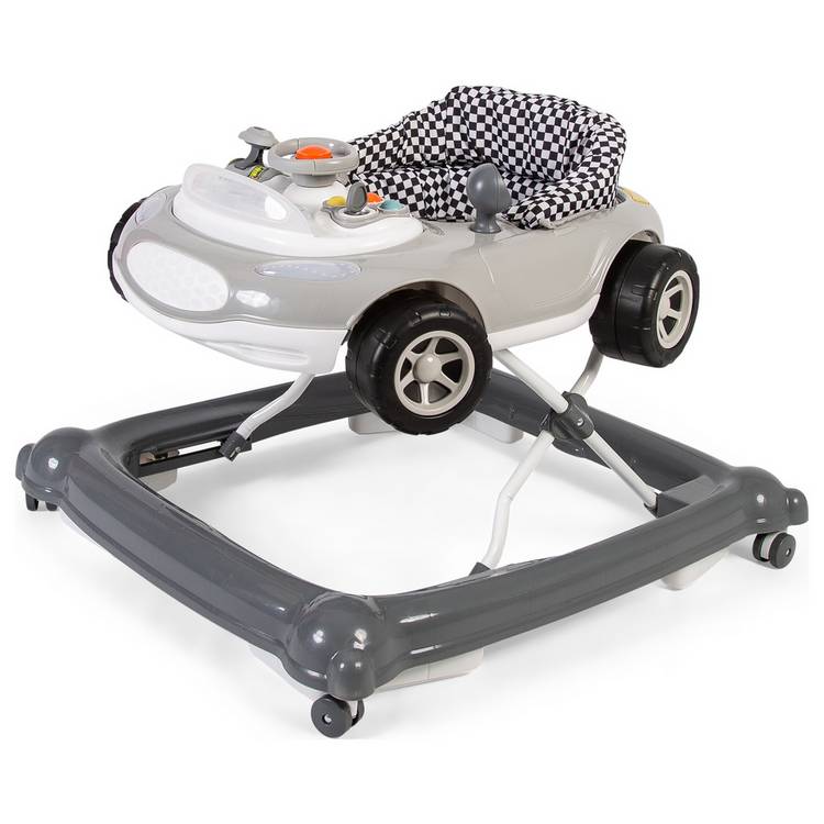 Red Kite Baby Go Round Race Baby Walker-Grey 0