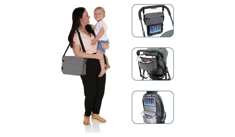 Dreambaby 3in1 Stroller Bag, Change Bag + Car Organiser