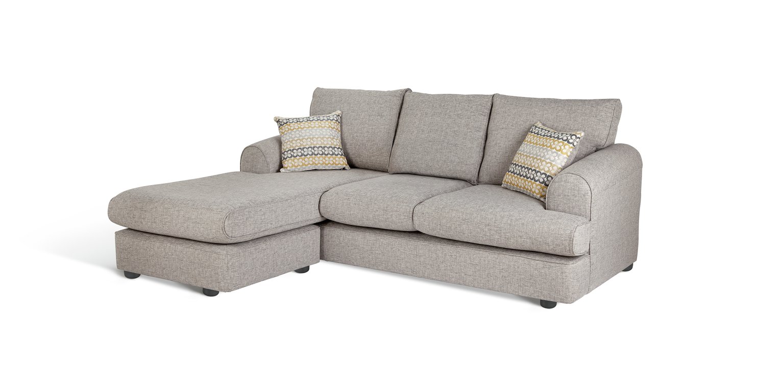 Argos Home Atticus Left Corner Fabric Chaise Sofa Review