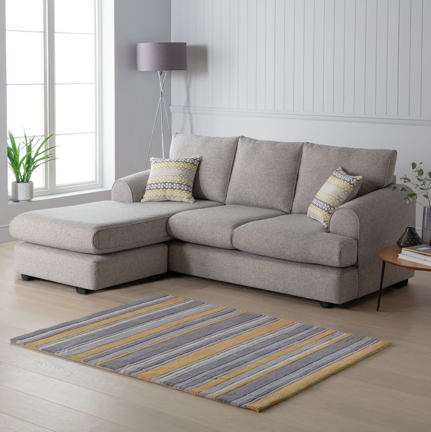 Argos Home Atticus Left Corner Fabric Chaise Sofa Review