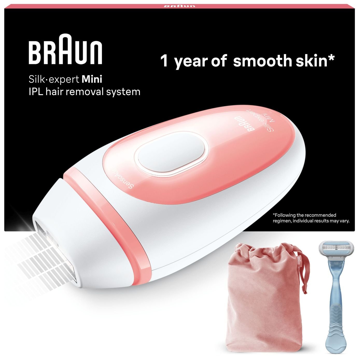 Braun Silk Expert Mini PL1014 Corded IPL Hair Removal