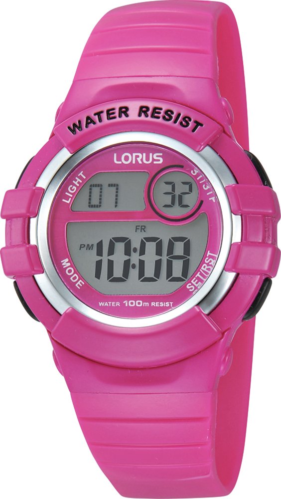 Lorus Pink Resin Strap Watch Review