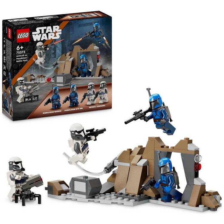 LEGO Star Wars Ambush on Mandalore Battle Pack Set 75373 0