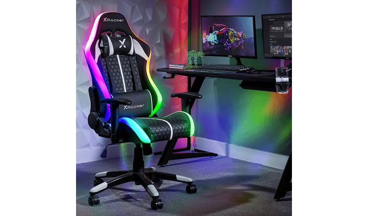 Led gaming shop chair argos