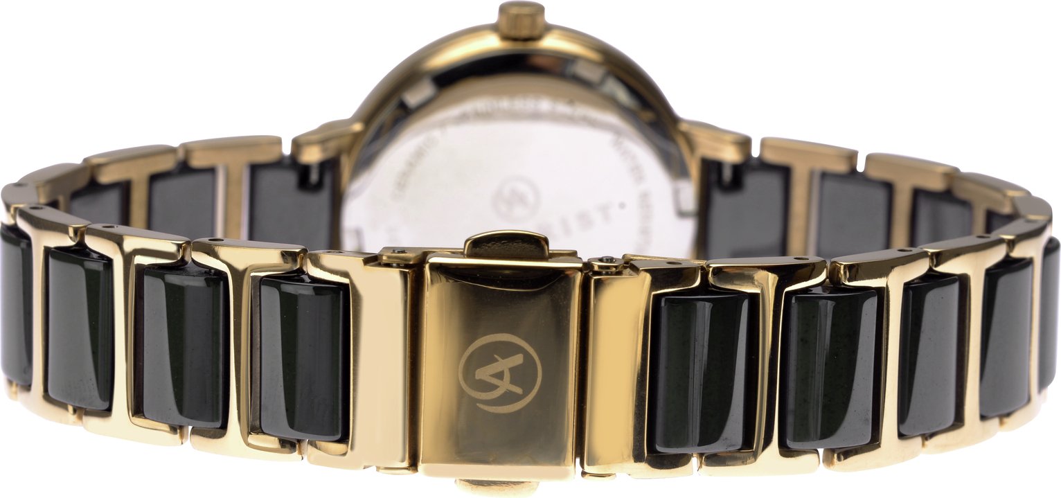 Accurist Ladies Black Ceramic & Gold Stainless Steel Watch Review