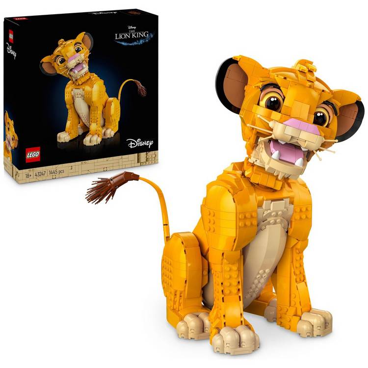 LEGO Disney Young Simba the Lion King Set for Adults 43247 0