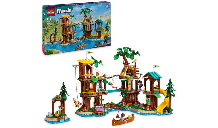 Buy LEGO Friends Adventure Camp Tree House Mini-dolls set 42631 | LEGO ...