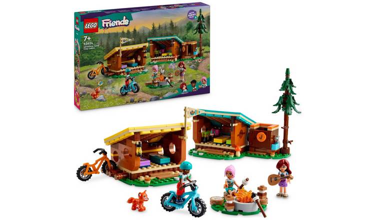 LEGO Friends Adventure Camp Cosy Cabins Building Toy 42624