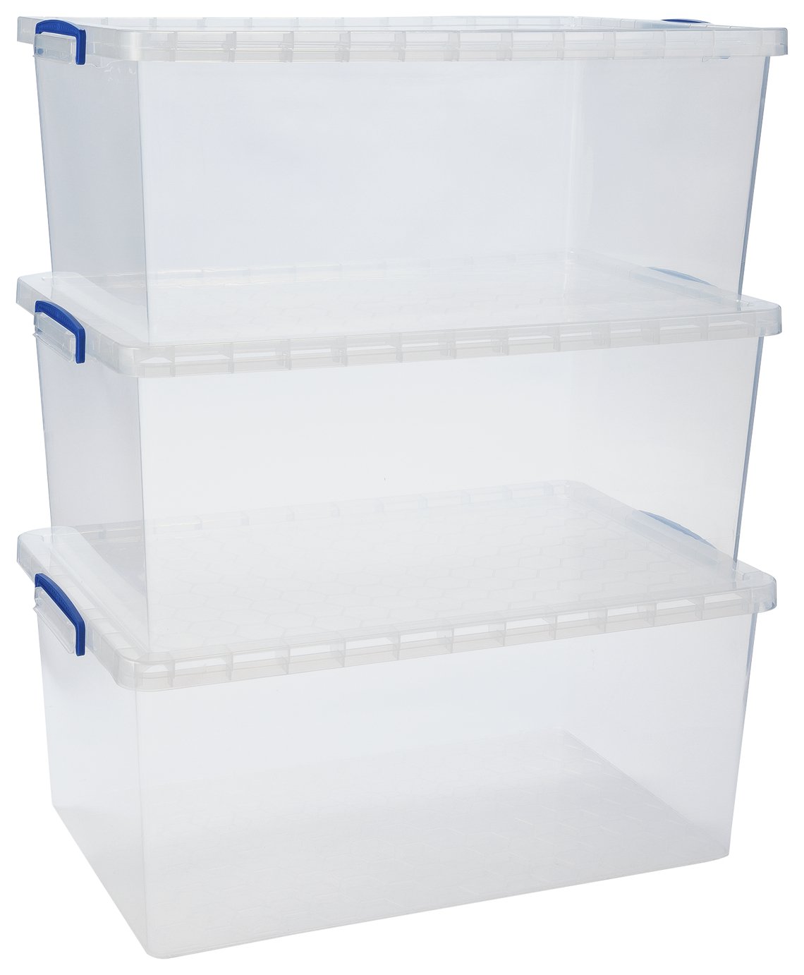 Really Useful 62 Litre Nesting Boxes - Set of 3