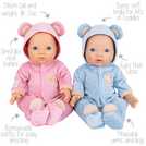 Buy My First Tiny Treasures Beary Cute Snuggle Twin Baby Dolls Dolls Argos