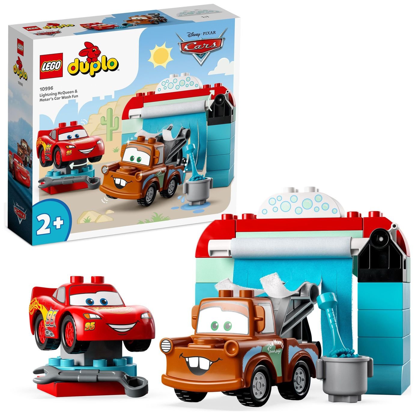 LEGO DUPLO Disney Lightning McQueen & Mater's Car Wash 10996