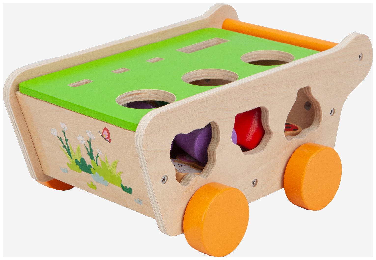 ☆toysmarch☆ Buy Chad Valley Wooden Gardening Shape Sorter | Early learning