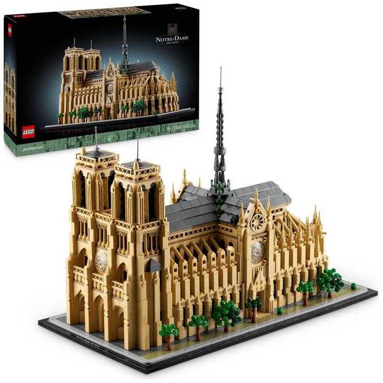 LEGO Architecture Notre-Dame de Paris Set for Adults 21061 0