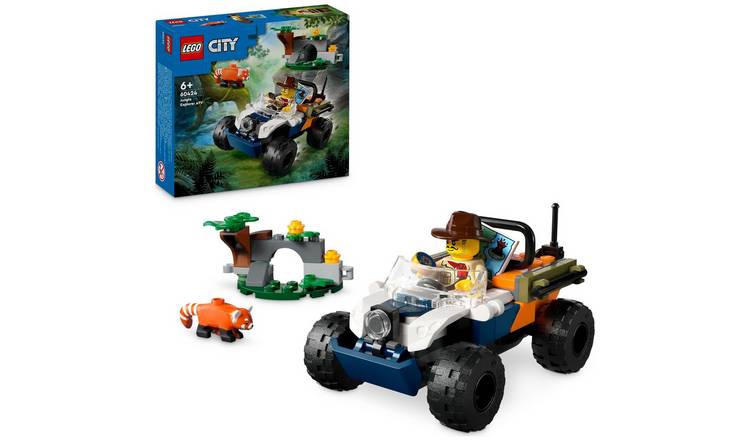 LEGO City Jungle Explorer ATV Red Panda Mission Set 60424