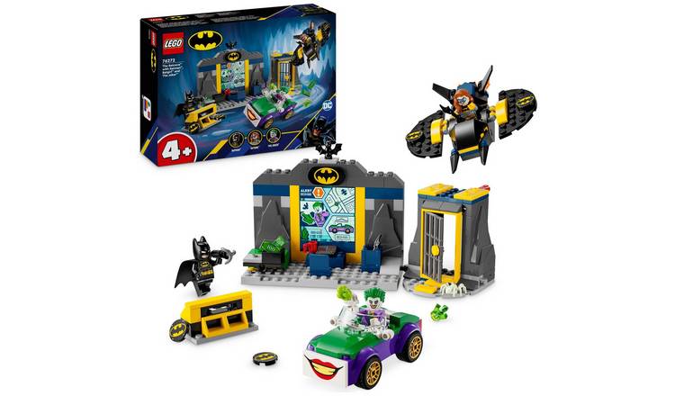 Buy LEGO DC The Batcave with Batman Batgirl The Joker 76272 LEGO Argos