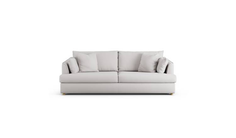 Habitat Holmfirth Fabric 4 Seater Sofa - Natural