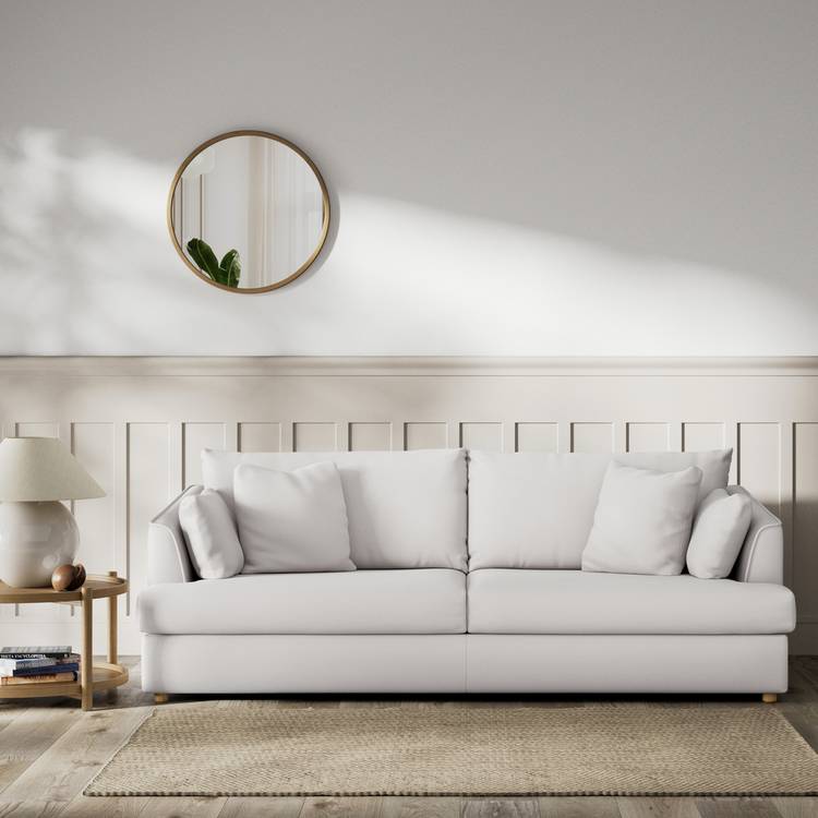 Habitat Holmfirth Fabric 4 Seater Sofa - Natural 0