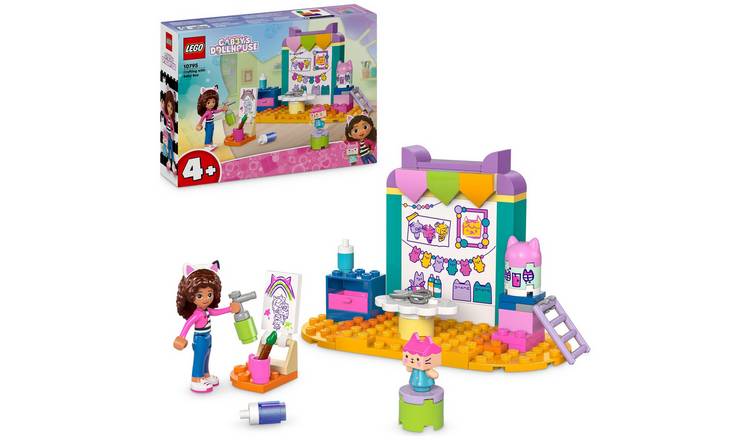 LEGO Gabby's Dollhouse Crafting with Baby Box Toy Set 10795