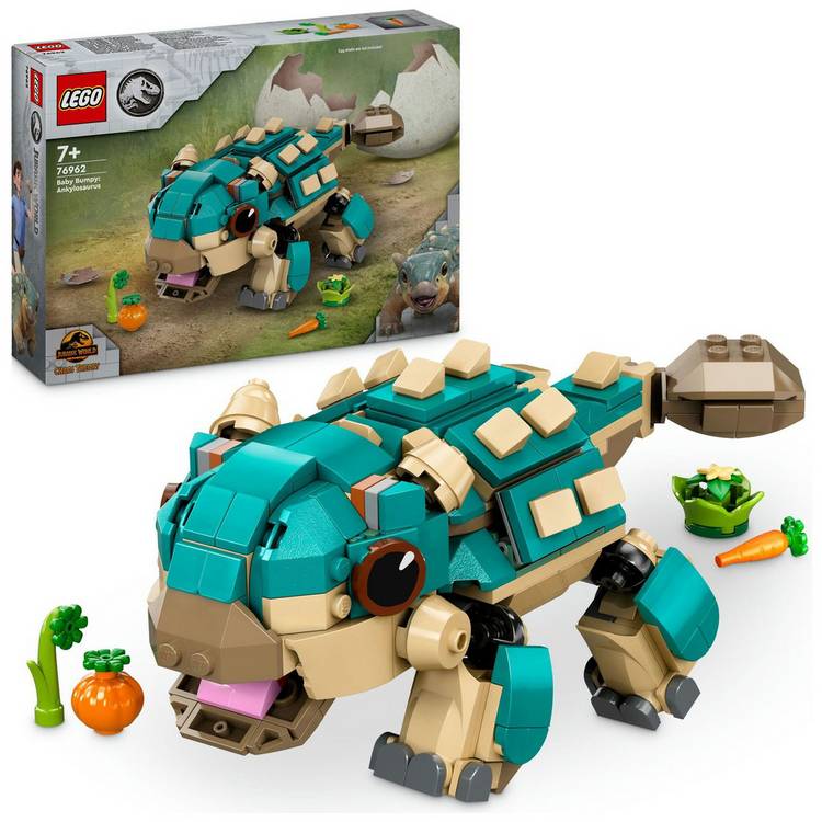 LEGO Jurassic World Baby Bumpy: Ankylosaurus Toy Set 76962 0