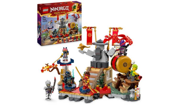 LEGO NINJAGO Tournament Battle Arena Ninja Toy Set 71818