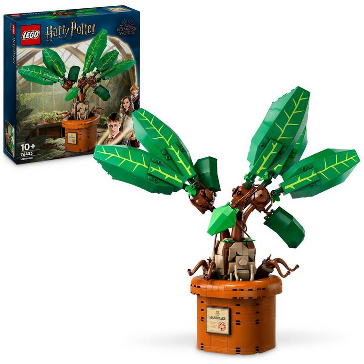 LEGO Harry Potter Mandrake Magical Plant Toy Figure 76433 0